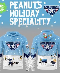 Tri-City Americans Peanuts & Snoopy Nike Hoodie and T-Shirt Set
