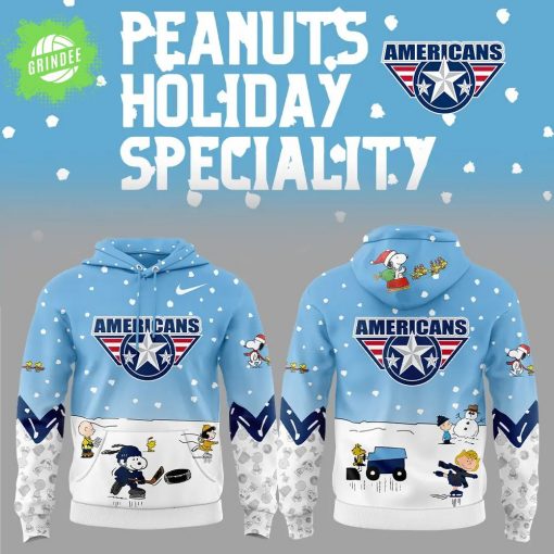 Tri-City Americans Peanuts & Snoopy Nike Hoodie and T-Shirt Set
