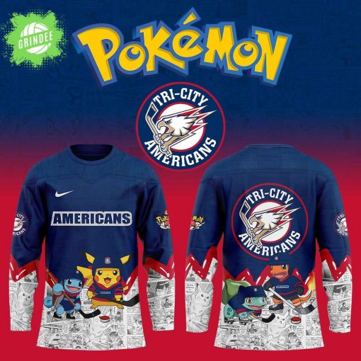 Tri-City Americans x Pokémon Hockey Jersey – Special Edition