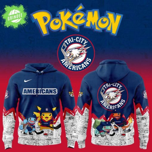 Tri-City Americans x Pokémon Hoodie – New Limited Edition