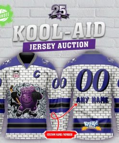 Tri-City Storm Kool-Aid Night Hockey Jersey 2024-25 – Limited Edition