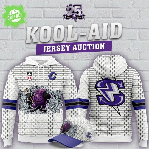 Tri-City Storm Kool-Aid Night Hoodie 2024-25 – Fun Theme Edition