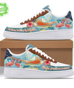 Tropical Flamingo Air Force 1 Custom Sneakers Beach Style