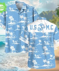 U.S. Marine Corps Hawaiian Shirt