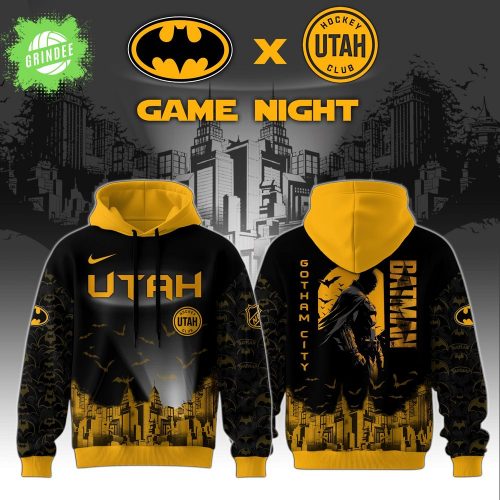 Utah Hockey x DC Batman Game Night Special Edition Hoodie