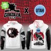 Utah Hockey x Godzilla Red Hoodie 2025 – Exclusive Hockey Monster Crossover