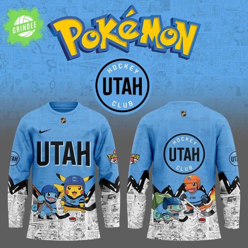 Utah Hockey x Pokémon New Hockey Jersey – Exclusive Pokémon x NHL Crossover