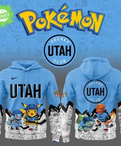 Utah Hockey x Pokémon New Hoodie – NHL x Pokémon Limited Edition