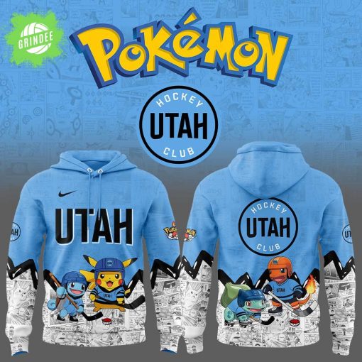 Utah Hockey x Pokémon New Hoodie – NHL x Pokémon Limited Edition