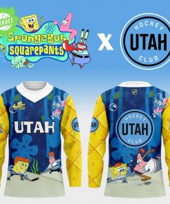 Utah x SpongeBob SquarePants Hockey Jersey Special Edition