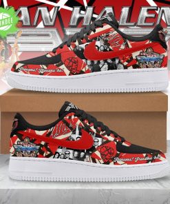 Van Halen Air Force 1 Custom Sneakers – Panama Rock Band Tribute Shoes