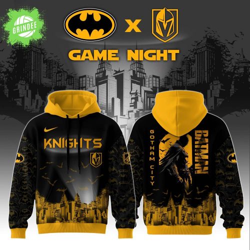 Vegas Golden Knights x DC Batman Game Night Special Edition Hoodie