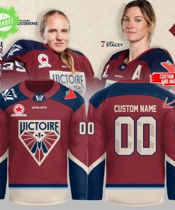 Victoire de Montréal Limited Edition Hockey Jersey – 2025 Heritage Drop
