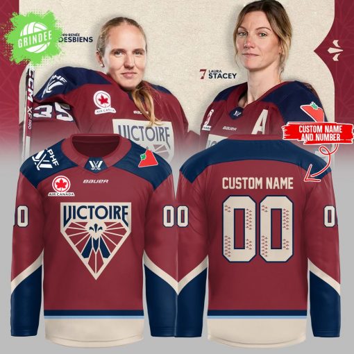 Victoire de Montréal Limited Edition Hockey Jersey – 2025 Heritage Drop