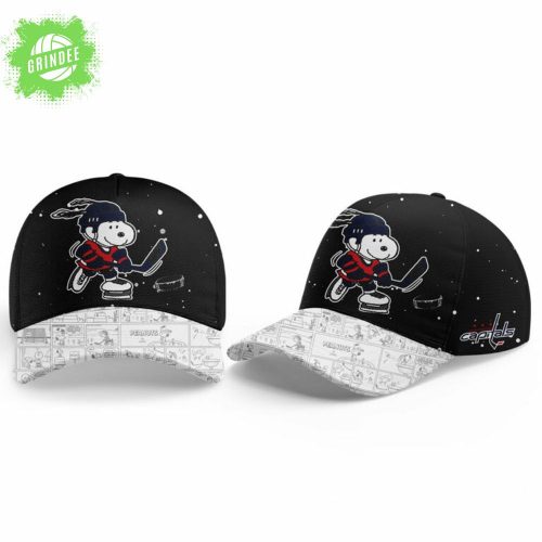 Washington Capitals 75th Anniversary Peanuts Hoodie – Snoopy Collection