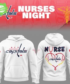 Washington Capitals Nurses Night 2025 Hoodie