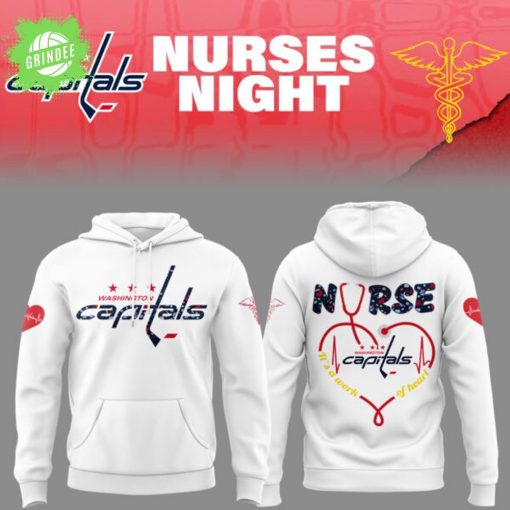 Washington Capitals Nurses Night 2025 Hoodie
