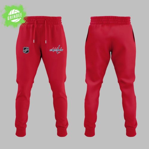 Washington Capitals Nurses Night 2025 Red Hoodie