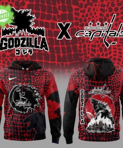 Washington Capitals x Godzilla Limited Edition Hoodie – Exclusive Fan Gear