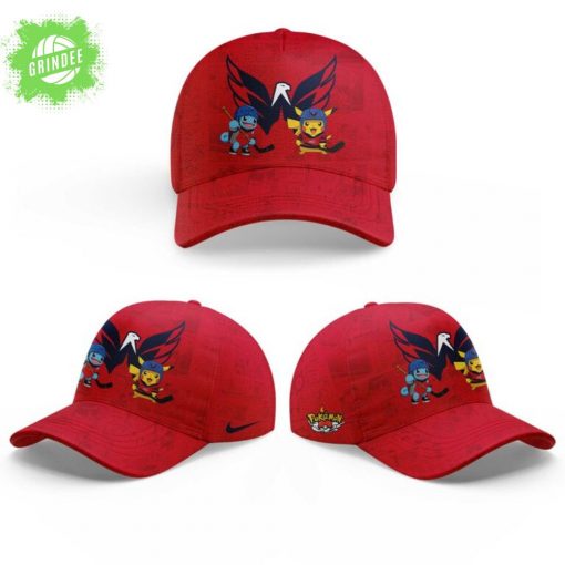 Washington Capitals x Pokémon New Cap – Limited Edition Hockey Merch