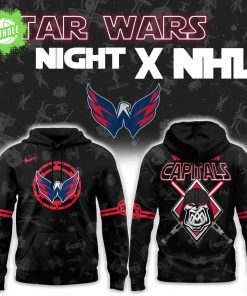 Washington Capitals x Star Wars Heritage Night 2025 Combo Hoodie – Galactic NHL Night Exclusive