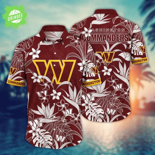 Washington Commanders Hawaiian Shirt – Summer Limited Edition