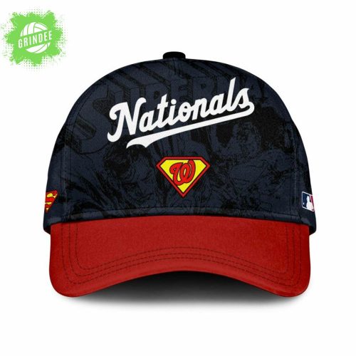 Washington Nationals MLB x Superman Baseball Jersey Editions Limited 2025 – Superhero Baseball Jersey Collection