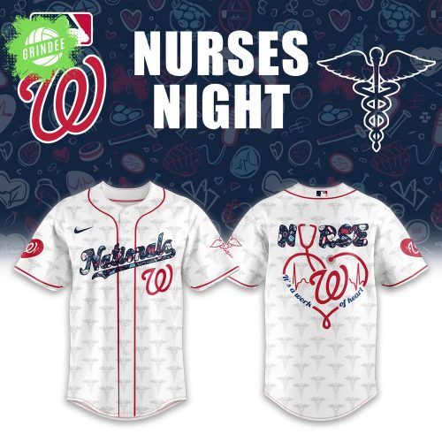 Washington Nationals Nurses Appreciation Baseball Jersey Combo