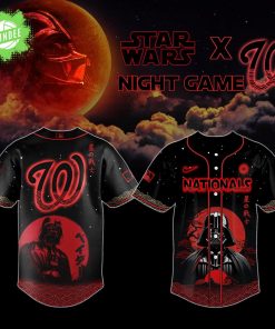 Washington Nationals x Star Wars Baseball Jersey – Night Game Limited Edition 2025