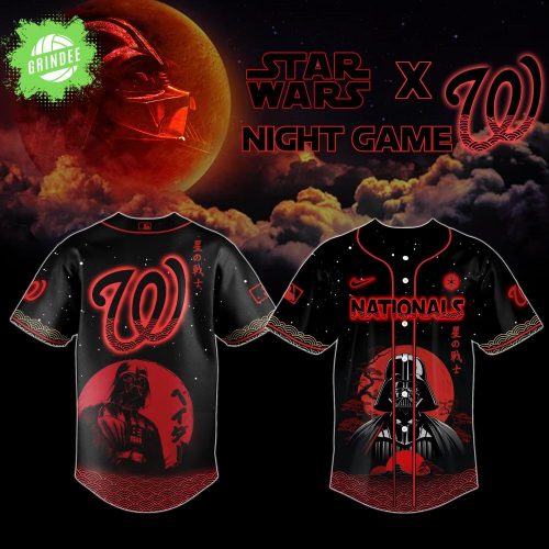 Washington Nationals x Star Wars Baseball Jersey – Night Game Limited Edition 2025