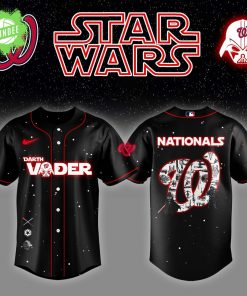 Washington Nationals x Star Wars Darth Vader Night Jersey – Sith Game Night Edition