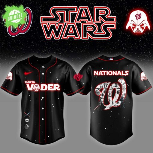 Washington Nationals x Star Wars Darth Vader Night Jersey – Sith Game Night Edition