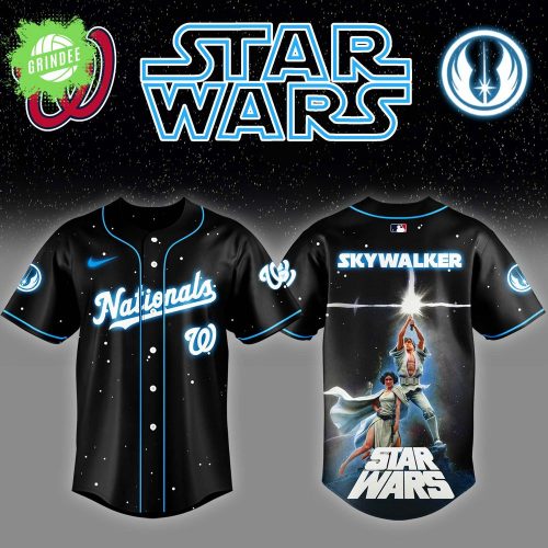Washington Nationals x Star Wars Luke Skywalker Night Jersey – Jedi Baseball Night