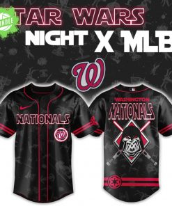 Washington Nationals x Star Wars Night 2025 Baseball Jersey – Galactic Baseball Edition