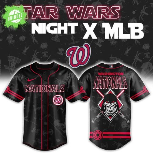 Washington Nationals x Star Wars Night 2025 Baseball Jersey – Galactic Baseball Edition