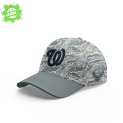 Washington Nationals x Veteran U.S. Air Force 2025 Cap – Special Edition Military Hat