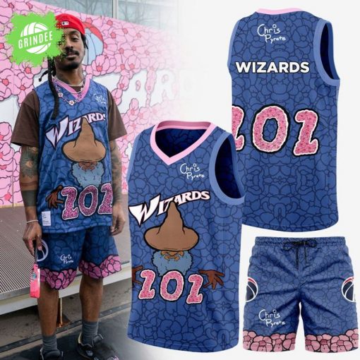 Washington Wizards Cherry Blossom 2025 Jersey Set