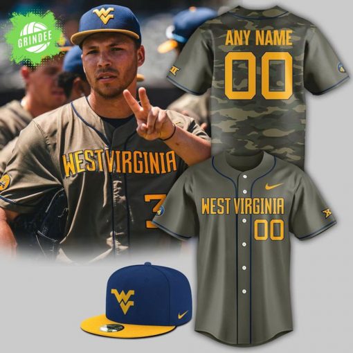 West Virginia Baseball Armed Forces Jersey 2025