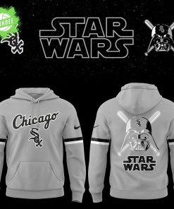 White Sox Baseball Limited “White Sox x Star Wars 2025” Grey Hoodie – Limited Edition Star Wars MLB Hoodie