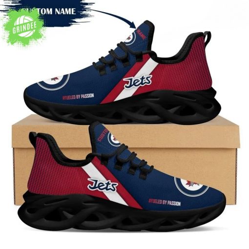 Winnipeg Jets Personalized Max Soul Shoes – Limited Edition