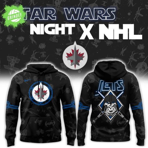 Winnipeg Jets x Star Wars Heritage Night 2025 Hoodie – Collector’s Edition NHL x Star Wars