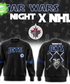 Winnipeg Jets x Star Wars Heritage Night 2025 Sweatshirt – Sci-Fi x NHL Mashup