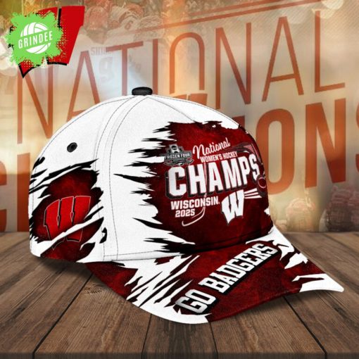 Wisconsin Badgers Women’s Ice Hockey Classic Cap – NCAA Hockey Fans Hat