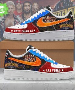 Wrestlemania 41 Las Vegas Premium AF1 Sneakers