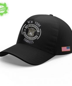 Yankees x Law Enforcement Appreciation Day 2025 Black T-Shirt – Special Edition Law Enforcement Fans Gear