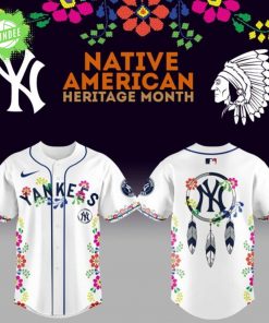 Yankees x Native American Heritage Night 2025 Baseball Jersey – Special Edition MLB x Heritage