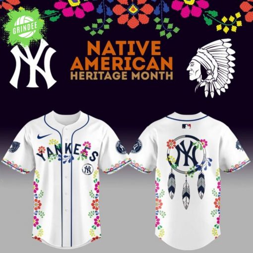 Yankees x Native American Heritage Night 2025 Baseball Jersey – Special Edition MLB x Heritage