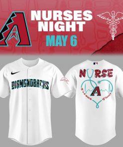 Arizona Diamondbacks Nurses Night 2025 Baseball Jersey