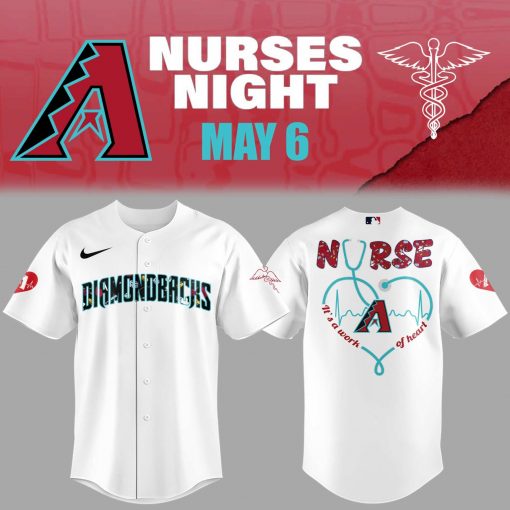 Arizona Diamondbacks Nurses Night 2025 Baseball Jersey