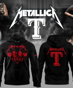 Texas Rangers Metallica Night Hoodie